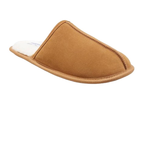 Goodfellow & Co M Men's Alex Scuff Slide Leather Slippers M 9/10 NEW - Picture 1 of 6